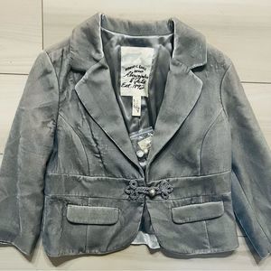 Velvet Blazer, Abercrombie and Fitch Womens Size Large True Size Medium
